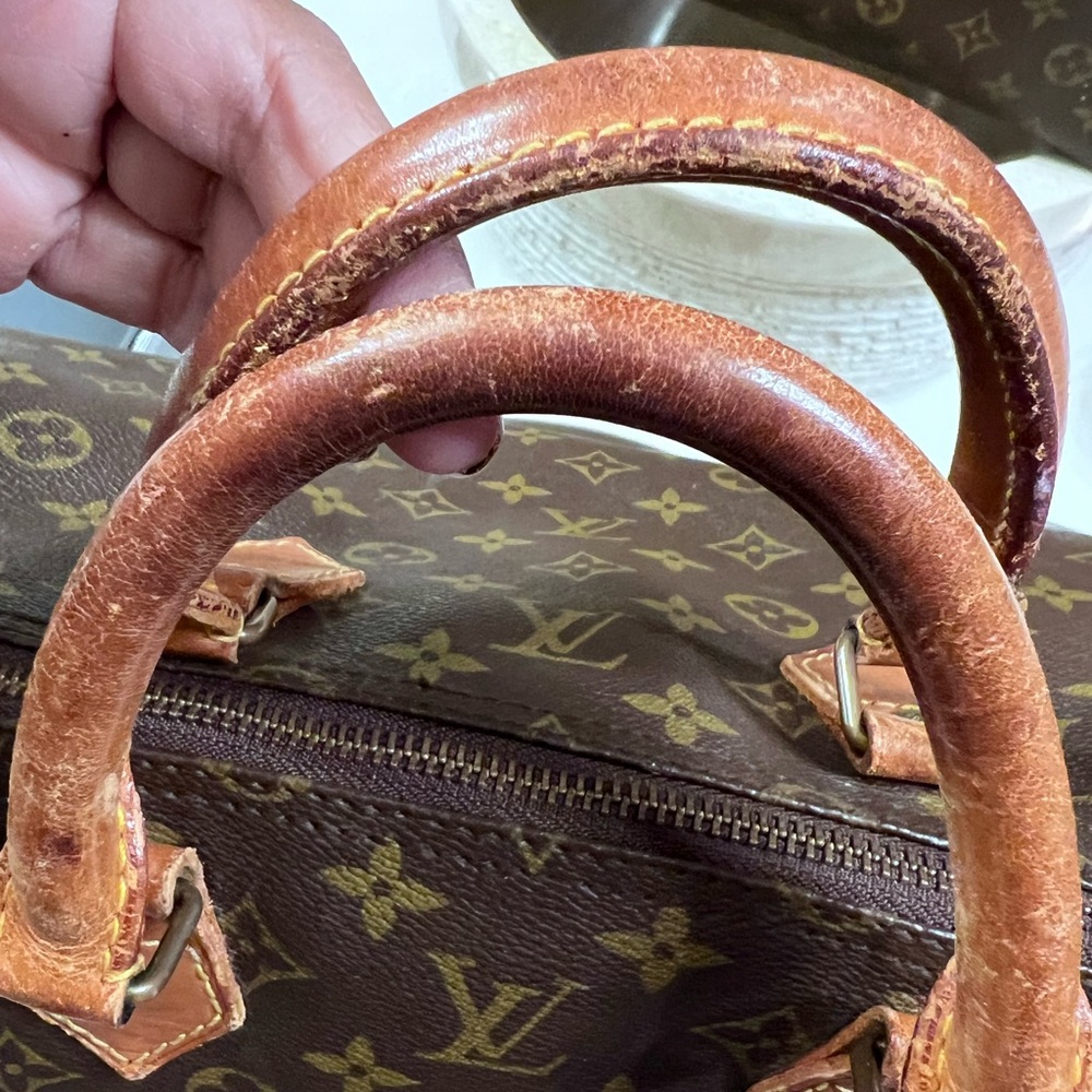 Louis Vuitton Monogram Brown SZ 40 Speedy Bag - Picture 5 of 16